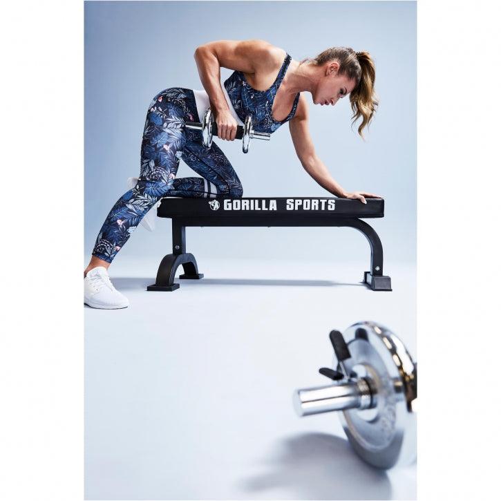 Kurzhantelset 30 kg - Chrom