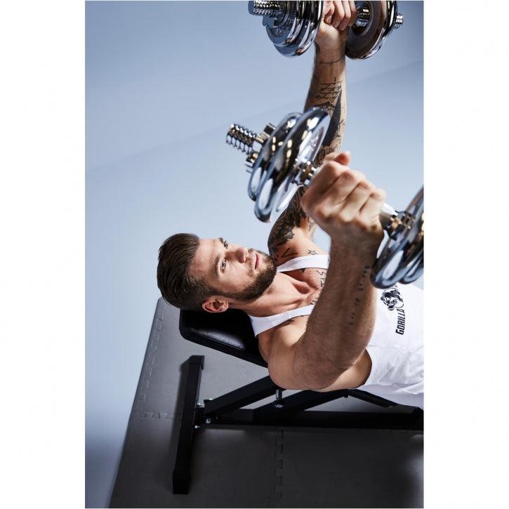 Kurzhantelset 30 kg - Chrom