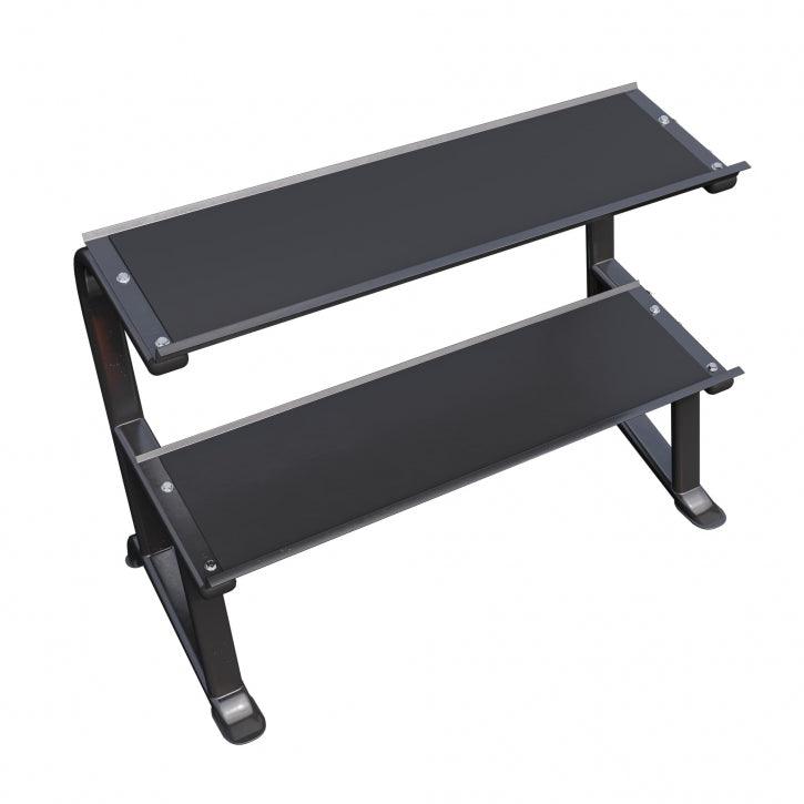 Kurzhantelablage Hexagon Schwarz