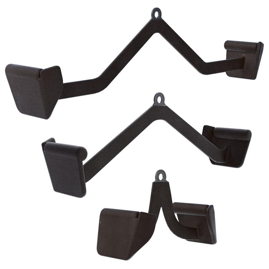 Latzug-/Rudergriff Gummi schwarz