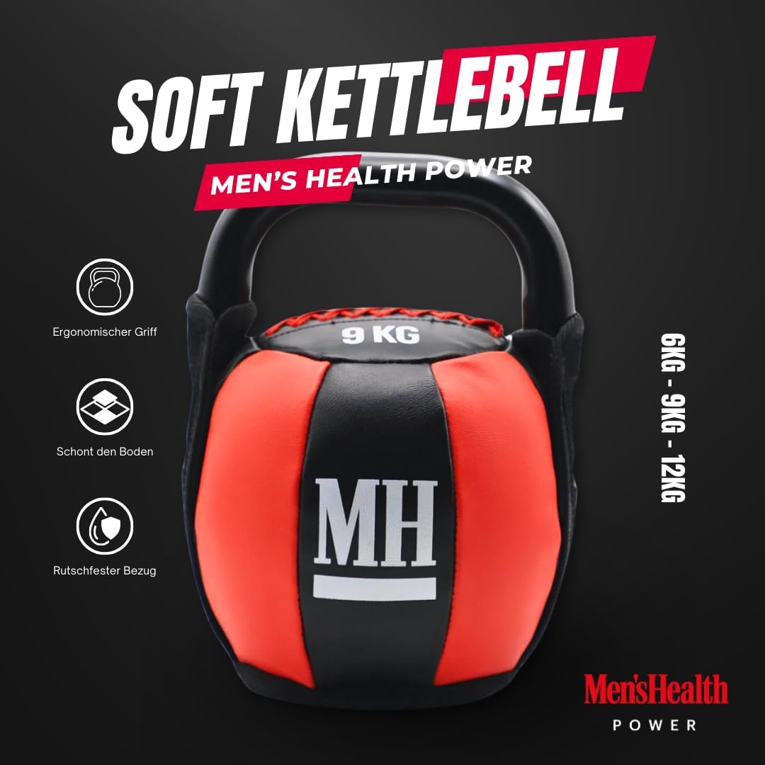 Soft Kettlebell mit Griff 6 - 12 kg