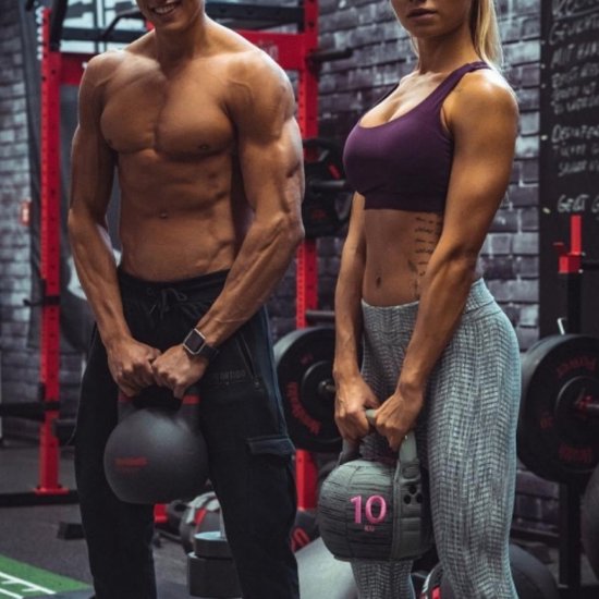 Kettlebell Gusseisen 8 - 16 kg