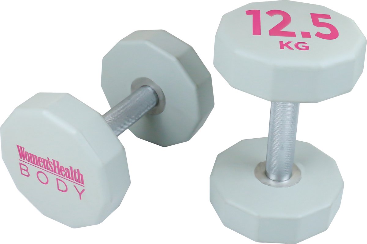 Kurzhantel Pink/Grau 2.5 - 15 KG