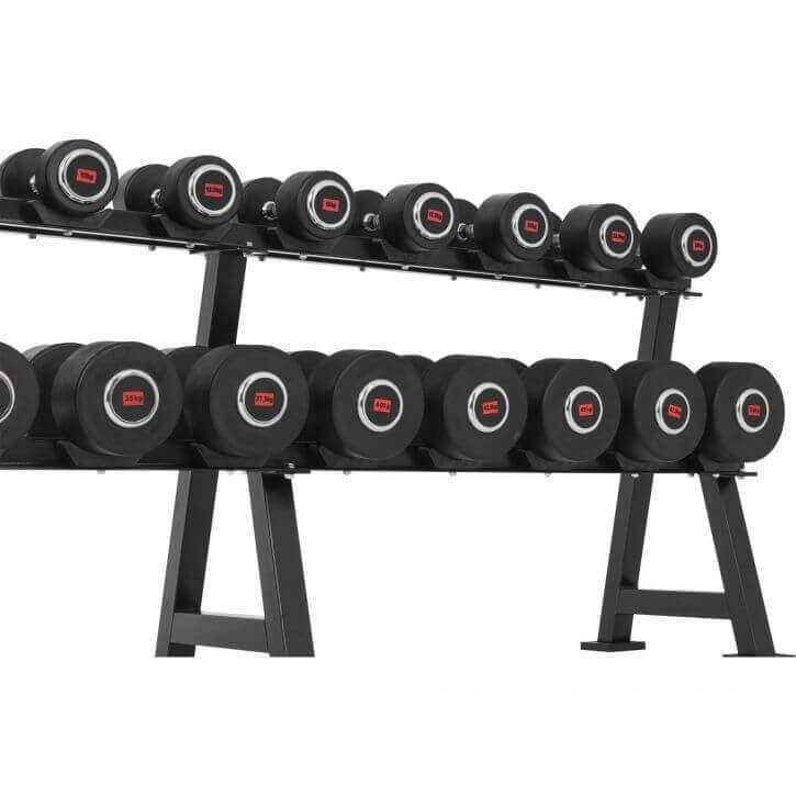 Kurzhantelablage in Schwarz