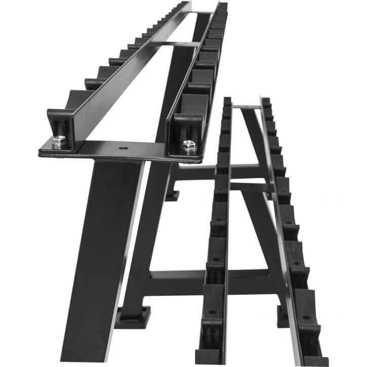 Kurzhantelablage in Schwarz